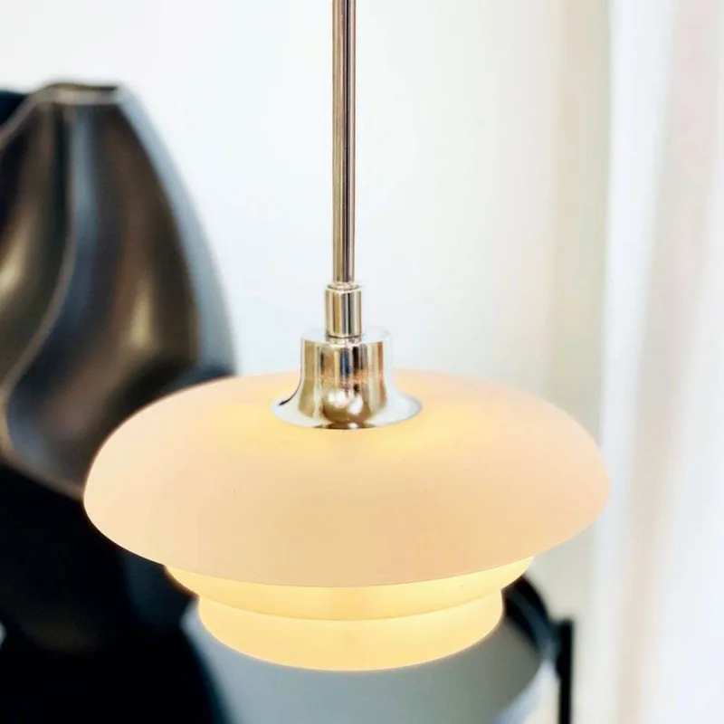 Ava hanglamp, Ø 20 cm, wit, opaalglas - Dyberg Larsen - Woonkamer - Modern - 1 lamp by Dyberg Larsen – product photo