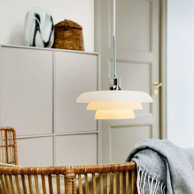 Ava hanglamp, Ø 31 cm, wit, opaalglas - Dyberg Larsen - Woonkamer - Modern - 1 lamp von Dyberg Larsen – Produktfoto