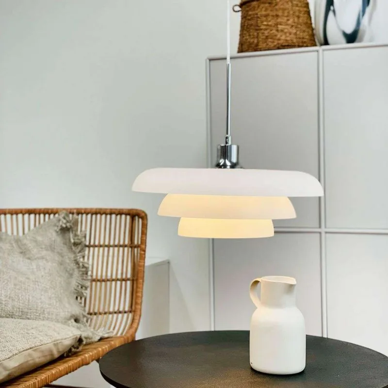 Ava hanglamp, Ø40 cm, wit, opaalglas - Dyberg Larsen - Woonkamer - Modern - 1 lamp von Dyberg Larsen – Produktfoto