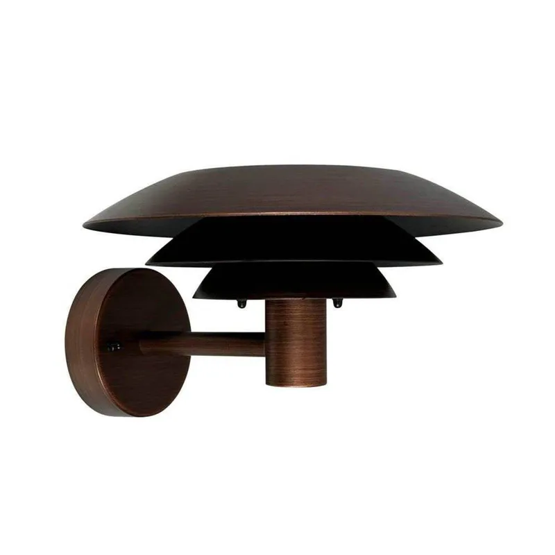 buitenwandlamp DL25, koperkleurig by Dyberg Larsen in Koper – product photo