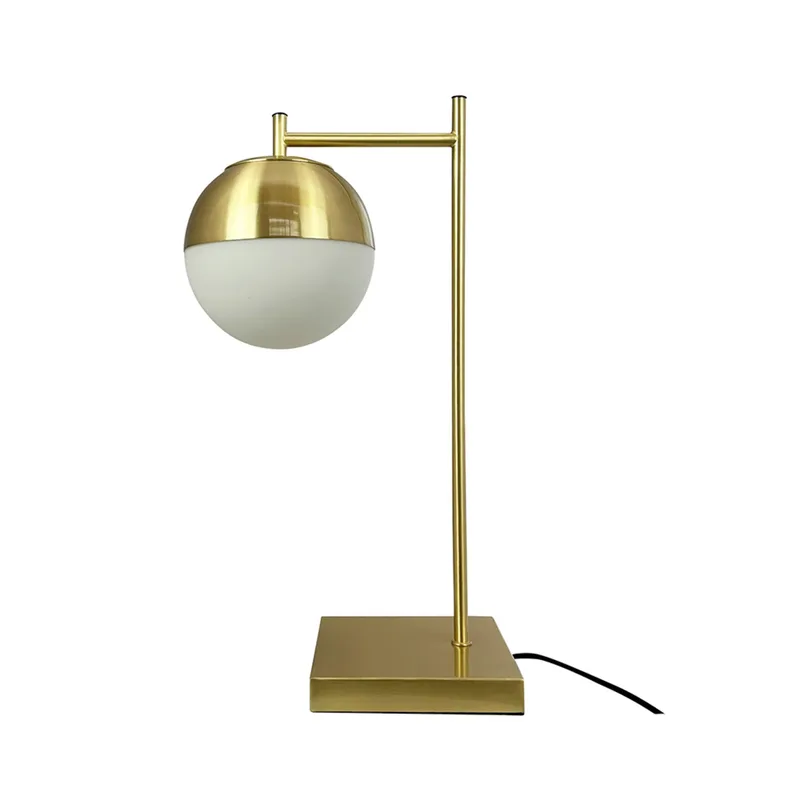 Caen tafellamp, metaal, hoogte 45 cm - Dyberg Larsen - Woonkamer - Scandinavisch - 1 lamp von Dyberg Larsen – Produktfoto