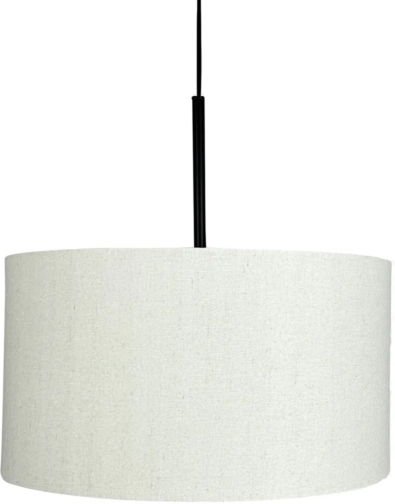 Calix hanglamp, stof de Dyberg Larsen en Nature/ Black – photo du produit