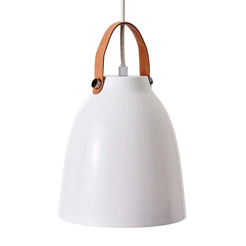 Copenhagen Hanglamp Ø18 Matte Wit - Dyberg Larsen - Woonkamer - Scandinavisch - Metaal - 1 lamp von Dyberg Larsen – Produktfoto