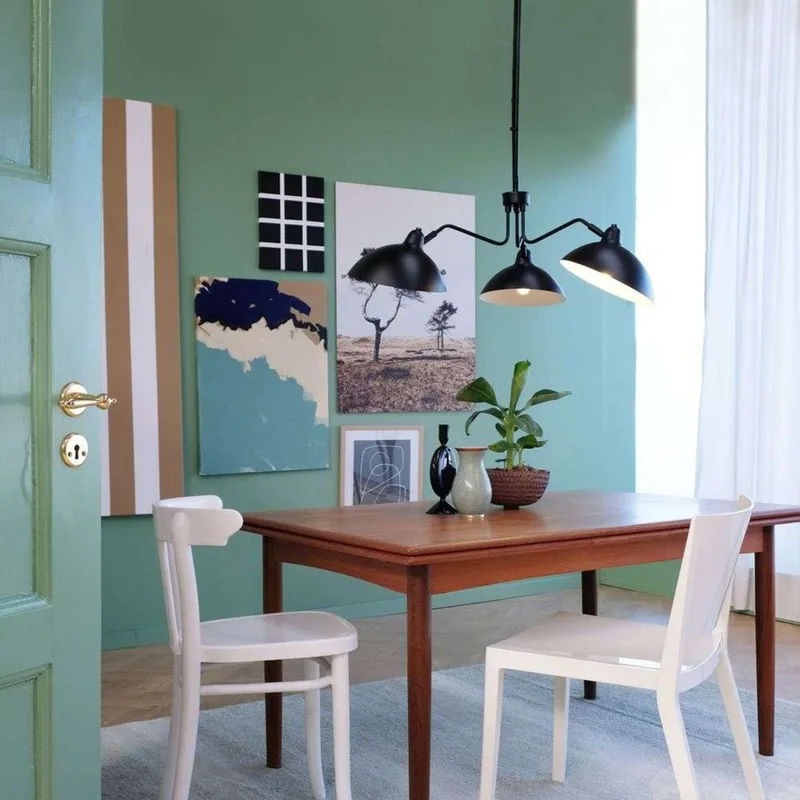 Futura 3 hanglamp, zwart, 3-lamps - Dyberg Larsen - Woonkamer - Scandinavisch - Metaal - Meerdere lampen von Dyberg Larsen – Produktfoto