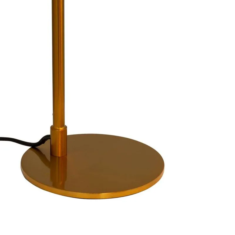 Futura tafellamp klein, zwart/messing - Dyberg Larsen - Woonkamer - Scandinavisch - Metaal - 1 lamp by Dyberg Larsen – product photo