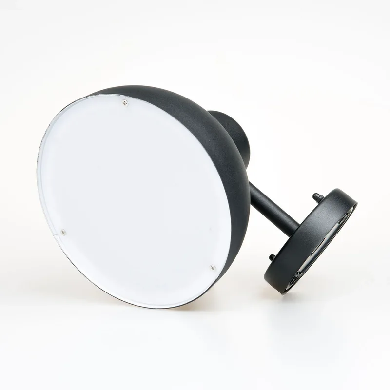 Hadsten Buiten Wandlamp Zwart - Dyberg Larsen - Scandinavisch - Metaal - 1 lamp von Dyberg Larsen – Produktfoto