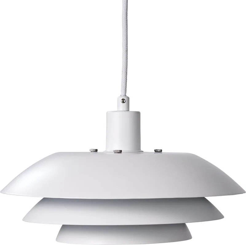 Hanglamp Dl31 31 Cm E27 Staal 60w by Dyberg Larsen in Matwit – product photo