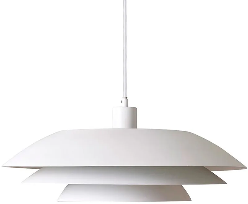 Hanglamp Dl45 Led 45 X 13 Cm E27 60w by Dyberg Larsen in Wit – product photo