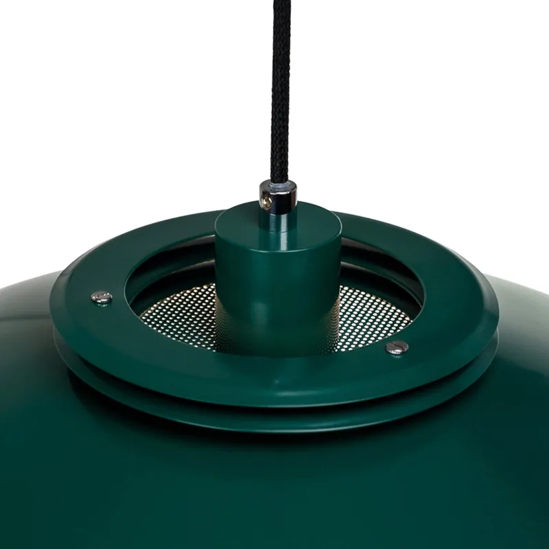 Hanglamp Ejka 38 X 20 Cm Staal 60w van Dyberg Larsen in Donkergroen – productfoto