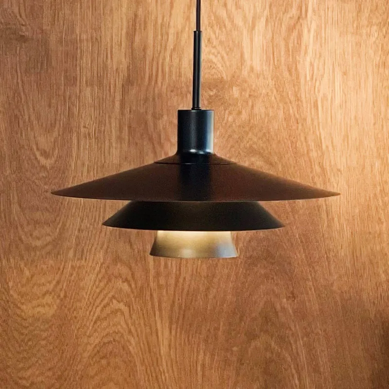 hanglamp Kay, Ø 40 cm, metaal van Dyberg Larsen in Zwart – productfoto