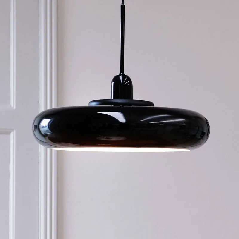 hanglamp Planet, Ø 40 cm, metaal van Dyberg Larsen in Zwart – productfoto