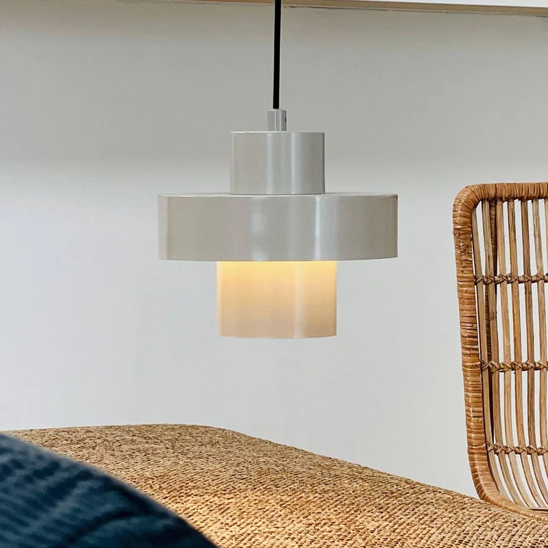 hanglamp Stoke, Ø 20 cm, metaal von Dyberg Larsen in Grijs – Produktfoto