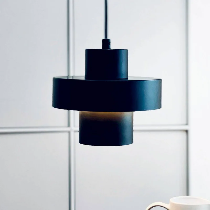 hanglamp Stoke, Ø 20 cm, metaal van Dyberg Larsen in Zwart – productfoto