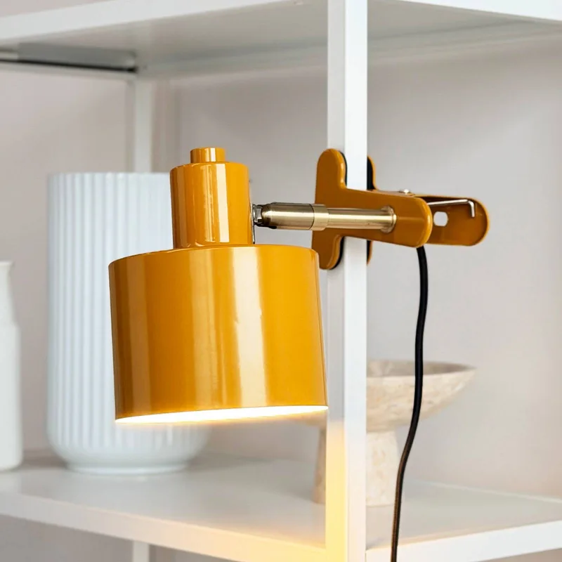 klemlamp Ocean, E14, metaal by Dyberg Larsen in Curry – product photo