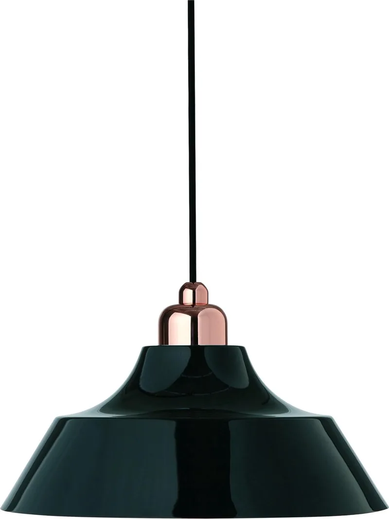 Momentum Plafondlamp Met Textiel Draad 33 Cm by Dyberg Larsen in Zwart – product photo