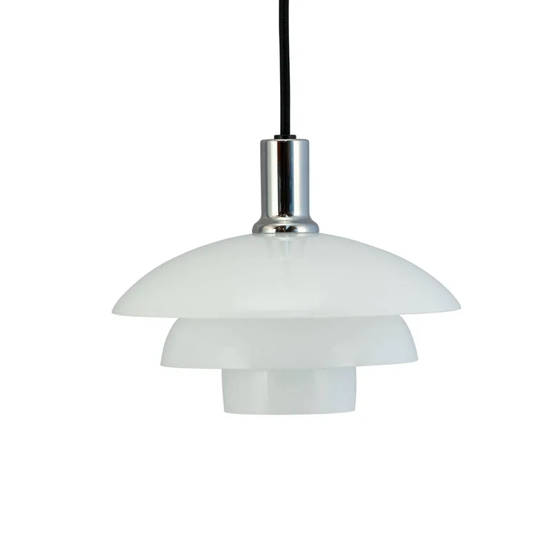 Morph hanglamp, Ø 21 cm, glas von Dyberg Larsen in Opaal – Produktfoto