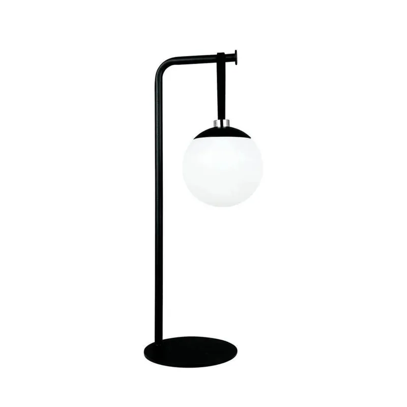 Odin LED hanglamp op accu, zwart/wit - Dyberg Larsen - Terras - Scandinavisch - Kunststof - 1 lamp von Dyberg Larsen – Produktfoto