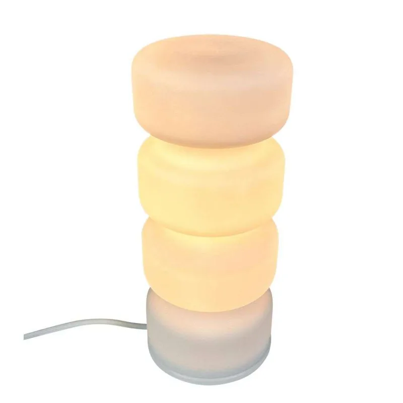 Olive tafellamp, wit, opaalglas, hoogte 28 cm - Dyberg Larsen - Woonkamer - Scandinavisch - 1 lamp von Dyberg Larsen – Produktfoto