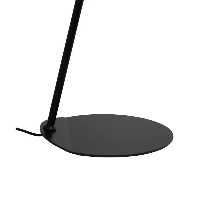 Pallas Tafellamp Black - Dyberg Larsen - Woonkamer - Scandinavisch - Metaal - Met lampenkap von Dyberg Larsen – Produktfoto