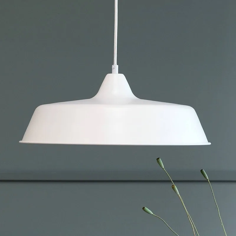 Raw hanglamp de Dyberg Larsen en Wit – photo du produit