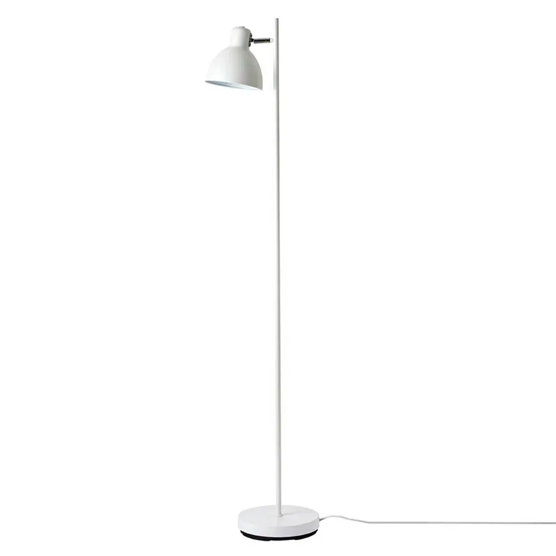 Skagen 1 vloerlamp met 1-lamp, wit van Dyberg Larsen in Wit mat – productfoto