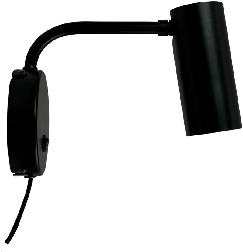 Skagerrak Wandelamp Zwart van Dyberg Larsen in Black – productfoto