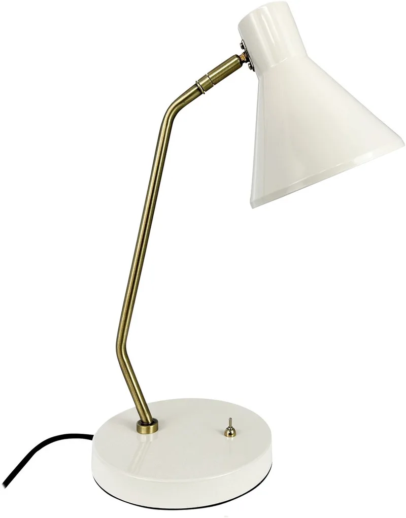 Sleep tafellamp crème-wit van Dyberg Larsen in White – productfoto