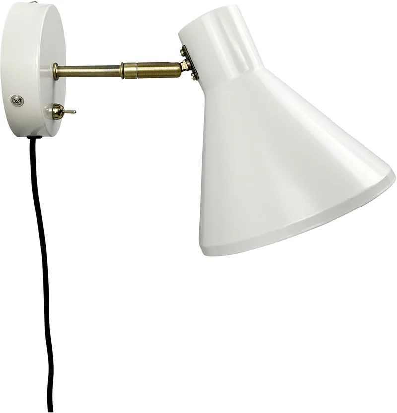 Sleep wandlamp crème-wit by Dyberg Larsen in White – product photo