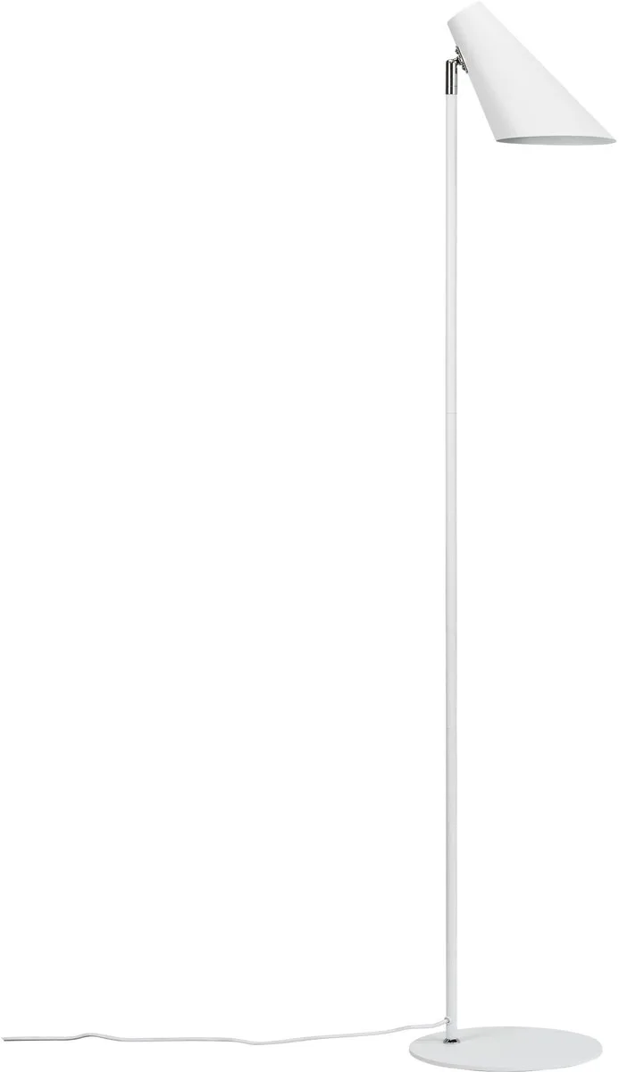 Staande Lamp Cale 135 Cm Gu10 Staal 35w van Dyberg Larsen in Wit – productfoto