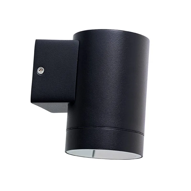 Stege buitenwandlamp, 1-lamp von Dyberg Larsen in Zwart – Produktfoto