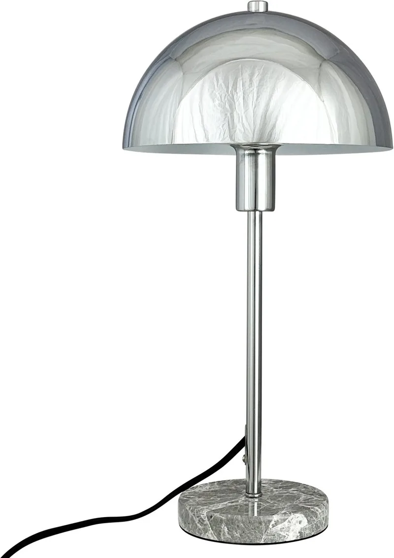 Stockholm D20 chroom/marmer tafellamp by Dyberg Larsen in Chrome/ Marble – product photo