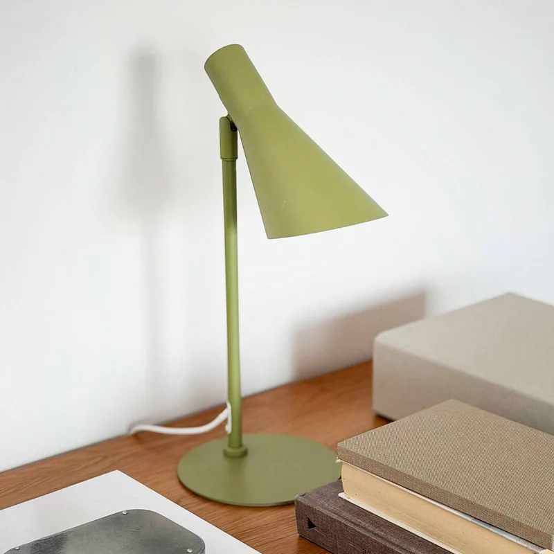 tafellamp DL12 Mini, E14, metaal by Dyberg Larsen in Groen – product photo