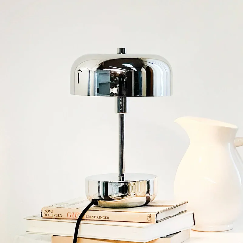 tafellamp Haipot, IP20 by Dyberg Larsen in Chroom – product photo