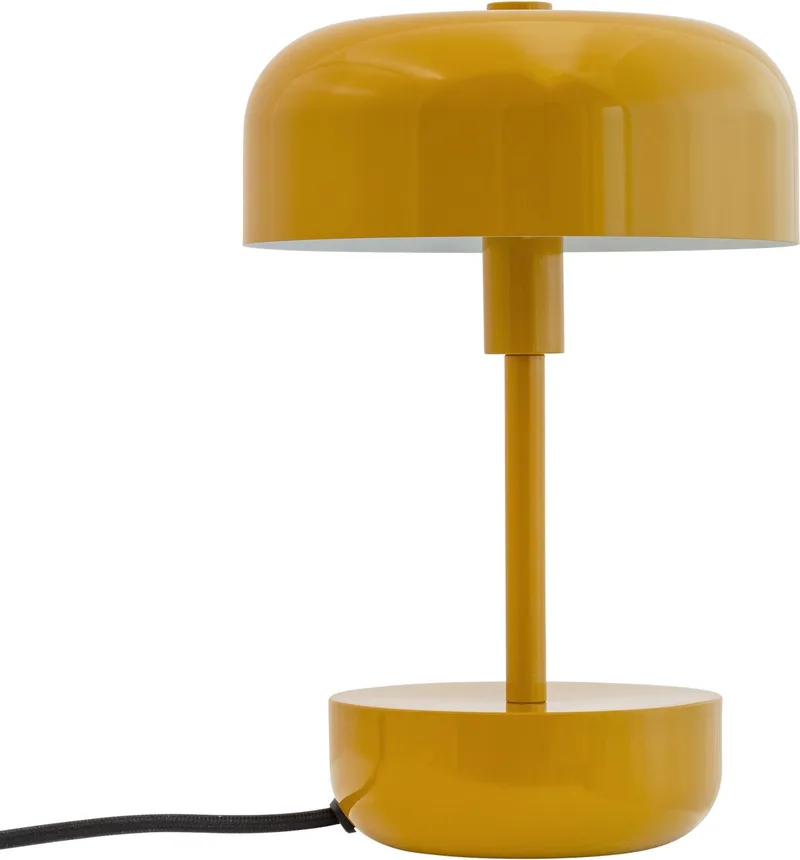 Tafellamp kerrie metaal H25,7 cm D17 cm Haipot van Dyberg Larsen in Curry – productfoto