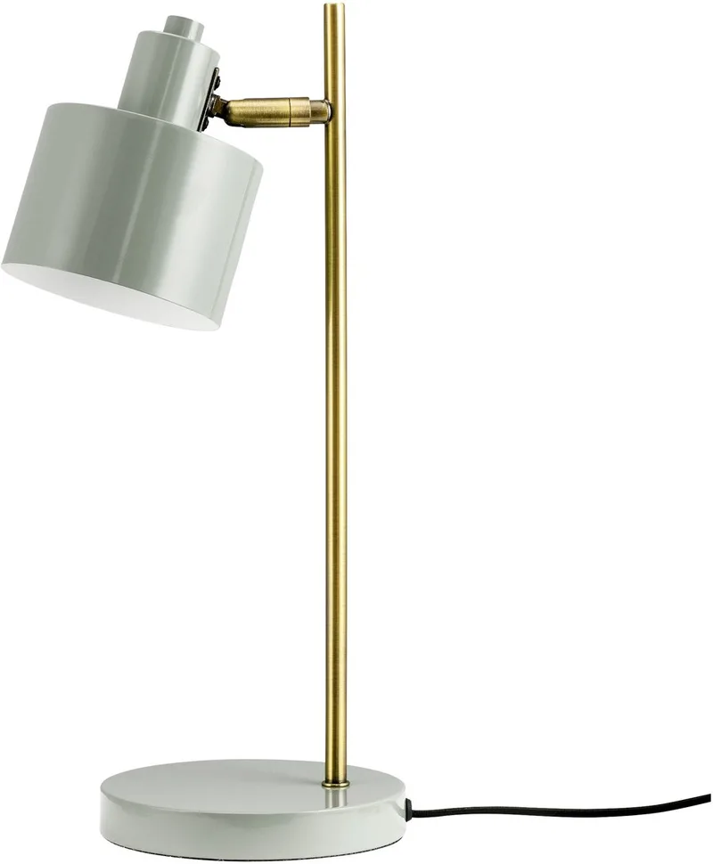 Tafellamp olijf/messing metaal H43 cm D20,5 cm Ocean van Dyberg Larsen in Olive/ Brass – productfoto