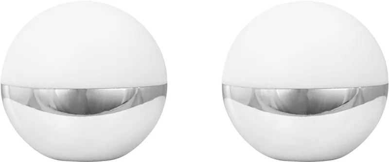 Tafellamp Oplaadbaar LED H11cm D11 ALBA Lightball van Dyberg Larsen in Chrome – productfoto