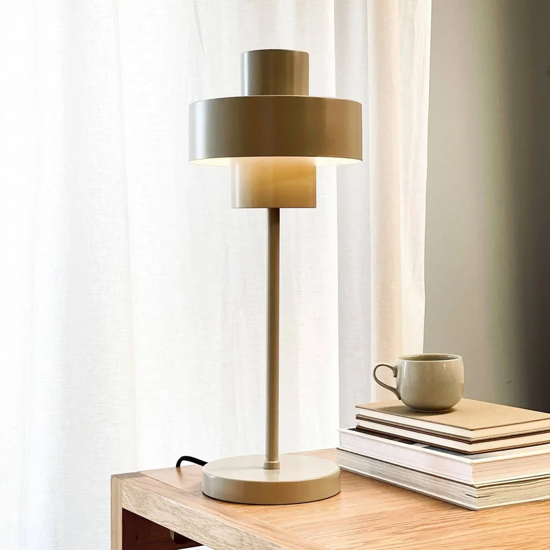 tafellamp Stoke, hoogte 49,5 cm by Dyberg Larsen in Grijs – product photo