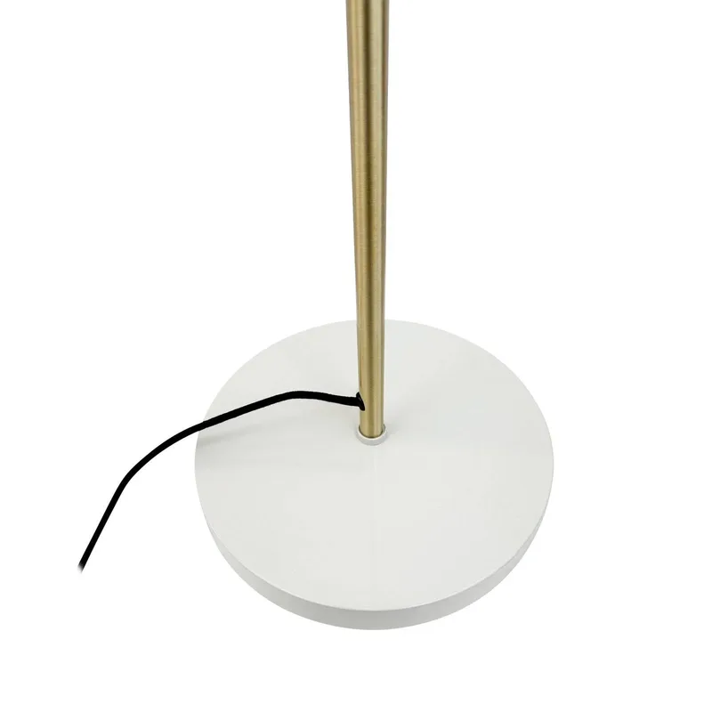 vloerlamp Sleep, kitwit, hoogte 165 cm, staal von Dyberg Larsen in Kittweiß – Produktfoto