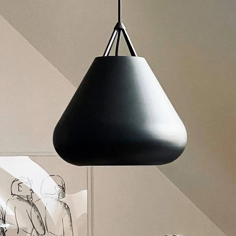 Volta hanglamp, Ø 26 cm, metaal by Dyberg Larsen in Zwart – product photo