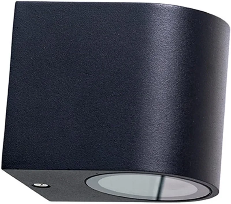 Wandlamp Læsø Zwart 1000 van Dyberg Larsen in Matzwart – productfoto