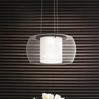 Briaglia-C LED hanglamp by EGLO connect in Helder, White, Black – product photo 1 of 2