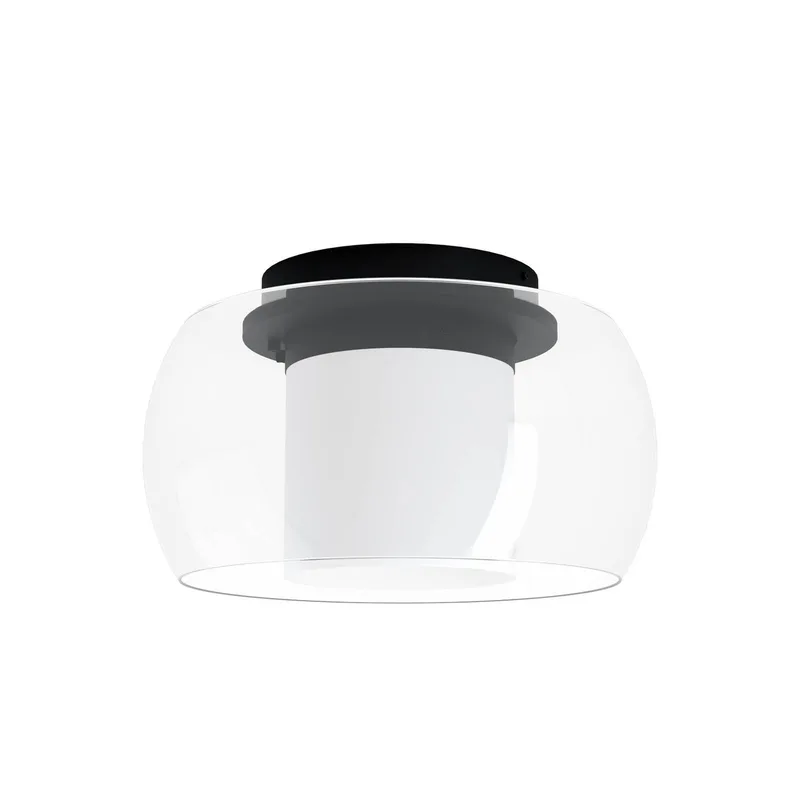 Briaglia-C LED plafondlamp de EGLO connect en Helder, Blanc, Noir – photo du produit 2 sur 2