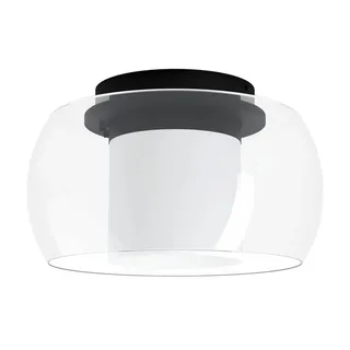 Briaglia-C LED plafondlamp de EGLO connect en Helder, Blanc, Noir – photo du produit 1 sur 2