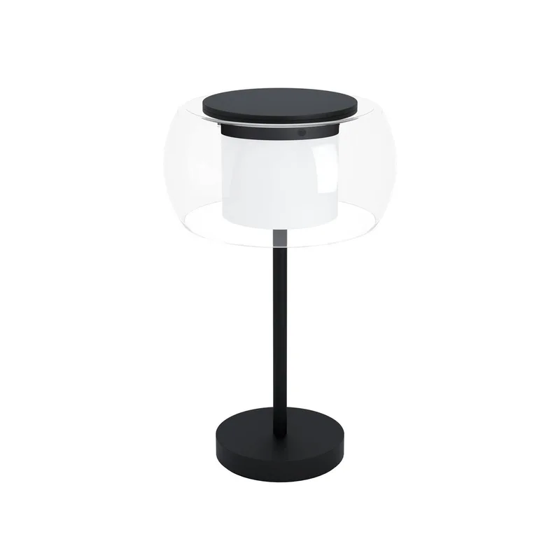 Briaglia-C LED tafellamp van EGLO connect in Helder, Wit, Zwart – productfoto 2 van 2