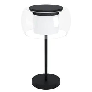Briaglia-C LED tafellamp van EGLO connect in Helder, Wit, Zwart – productfoto 1 van 2