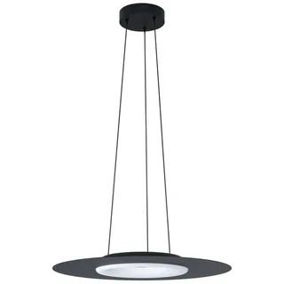 Compo Rosso-C LED hanglamp by EGLO connect in Black, Opaal – product photo 1 of 2