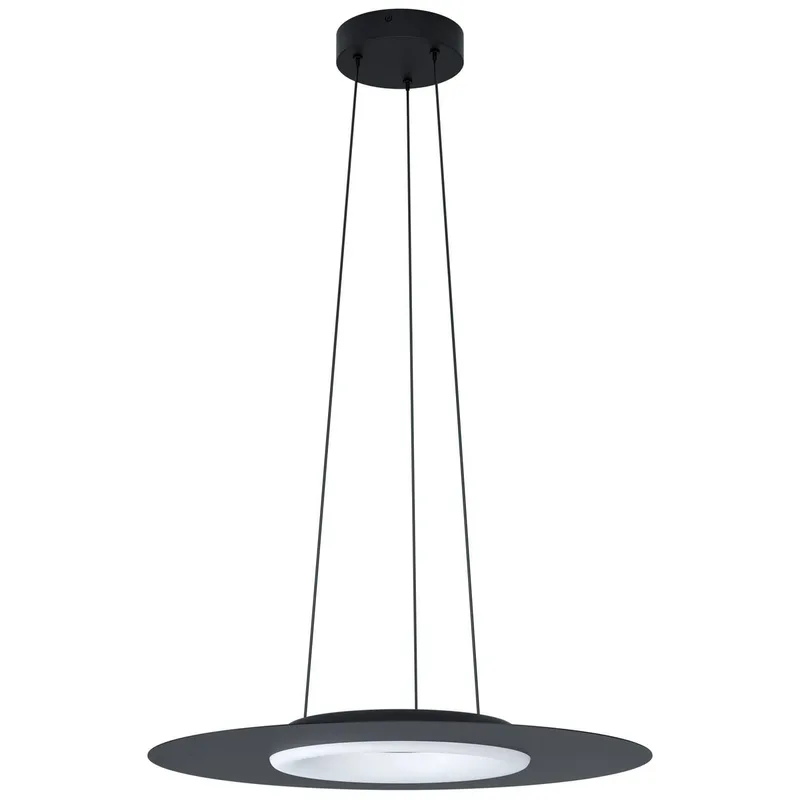 Compo Rosso-C LED-pendellampe fra EGLO connect i Sort, Opaal – produktbillede