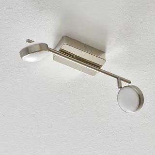 Corropoli-C LED-takspotlight 2 lampor från EGLO connect i Mat nikkel – produktbild 2 av 5