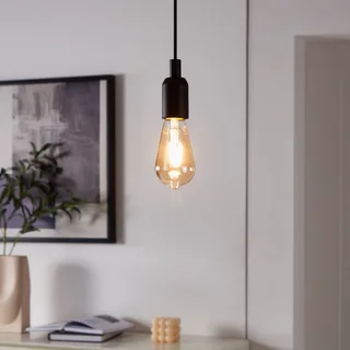 E27 ST64 lampa 5,5W 500lm 2200K 2st från EGLO connect i Amber – produktbild 1 av 5