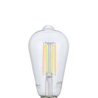 E27 ST64 lamp 6W 806lm 2200-6500K de EGLO connect en Duidelijk – photo du produit 5 sur 5